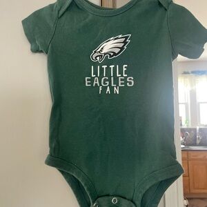 NFL Eagles Green Baby Bodysuit